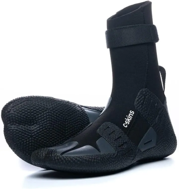 Adult Session 5mm Split Toe Winter Wetsuit Neoprene Boot Surfing Kayak (UK 8)