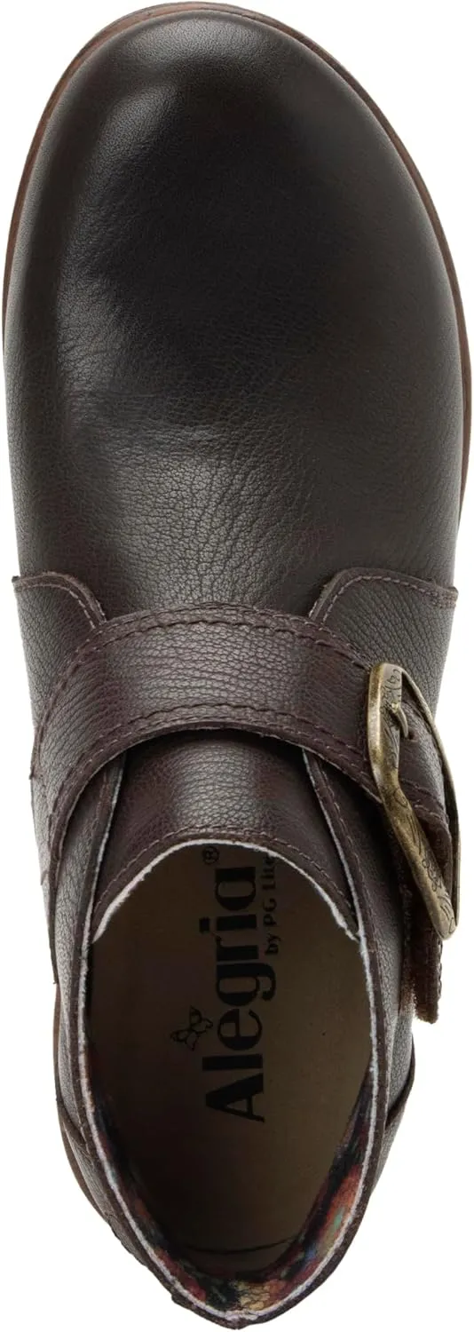 Alegria Symone Womens Leather Wedge Boots