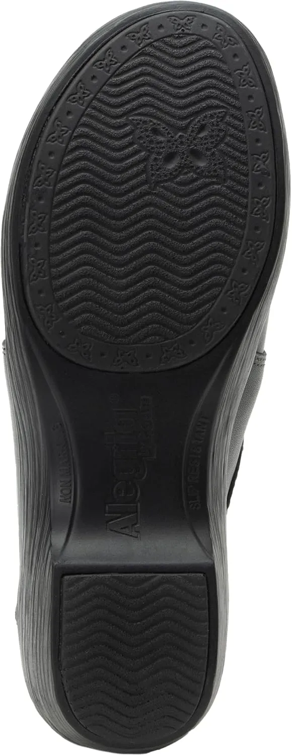 Alegria Symone Womens Leather Wedge Boots