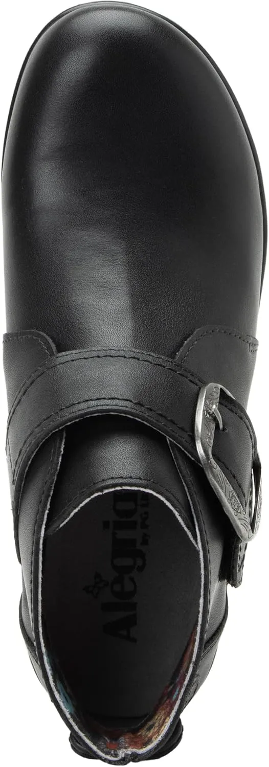 Alegria Symone Womens Leather Wedge Boots