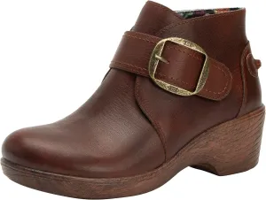 Alegria Symone Womens Leather Wedge Boots