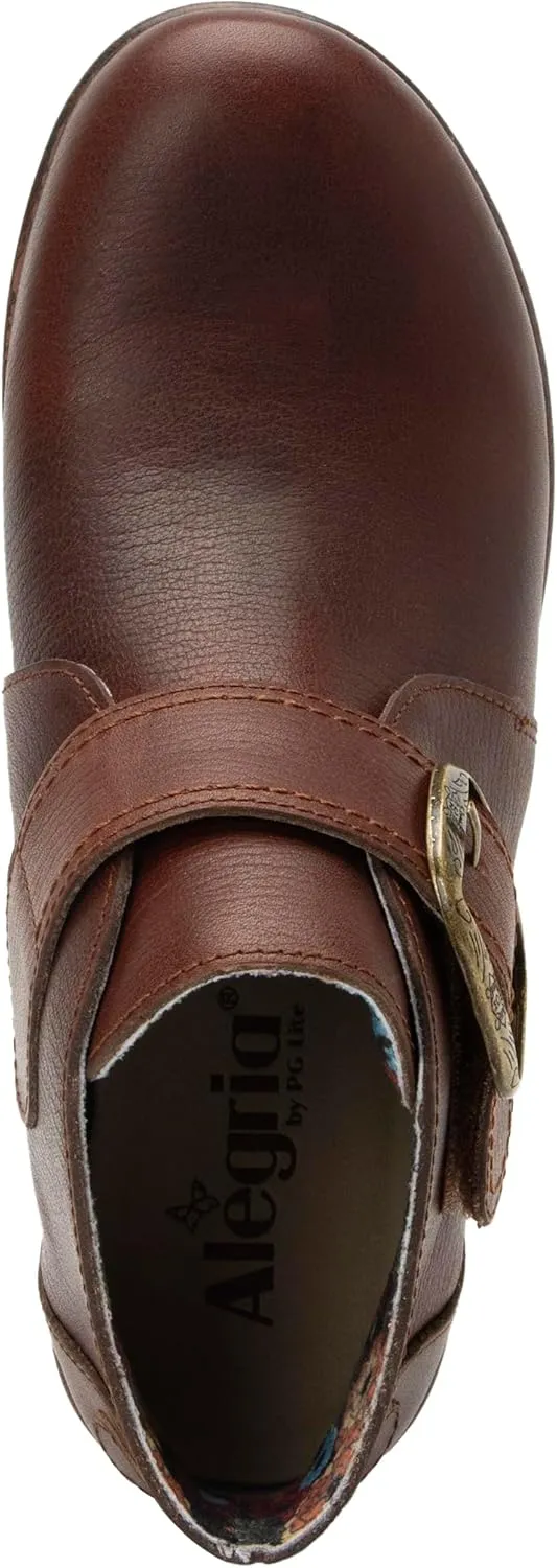 Alegria Symone Womens Leather Wedge Boots