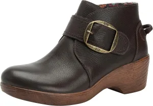 Alegria Symone Womens Leather Wedge Boots