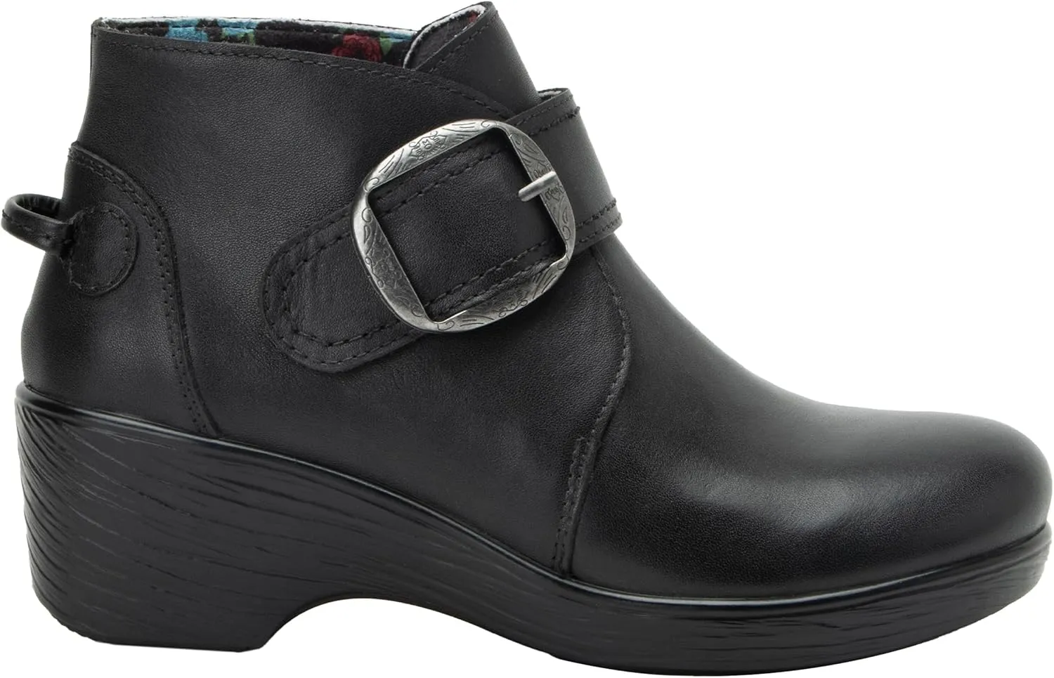Alegria Symone Womens Leather Wedge Boots