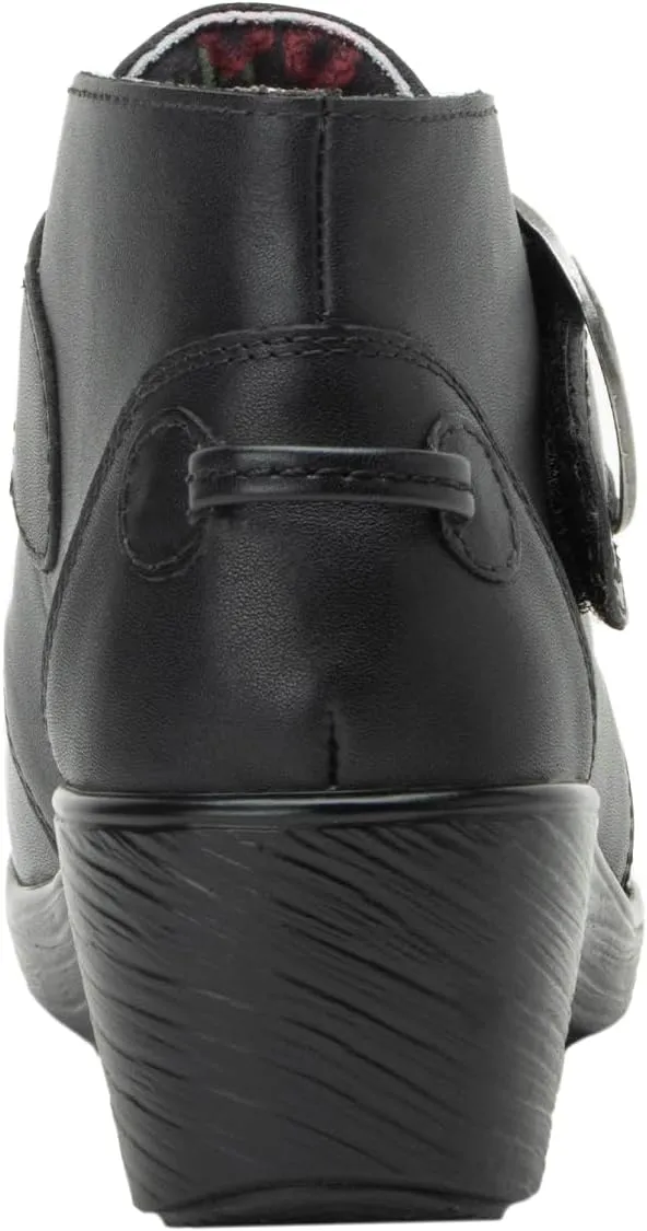 Alegria Symone Womens Leather Wedge Boots