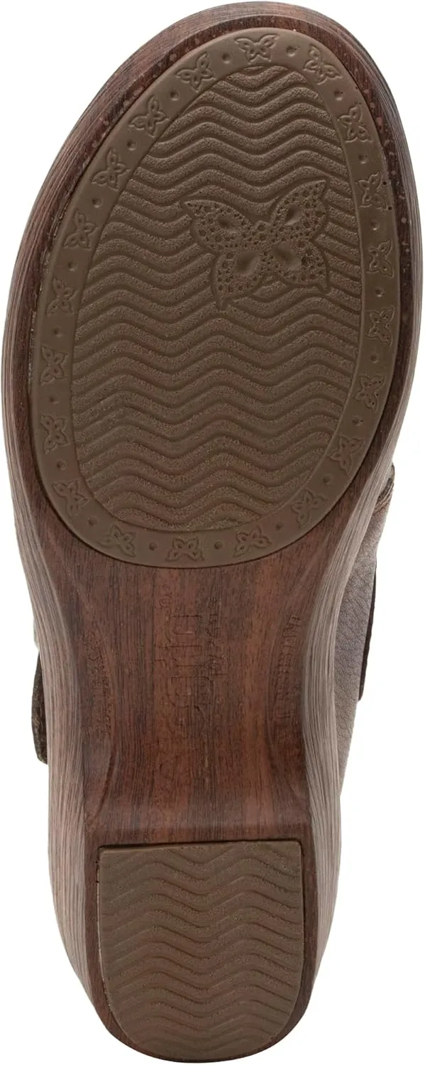 Alegria Symone Womens Leather Wedge Boots