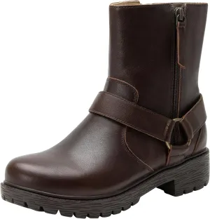 Alegria Womens Olympia Moto Tall Leather Mid Calf Boot