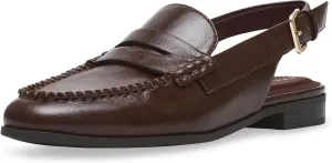 Anne Klein Womens Birdie Patent Penny Slingbacks