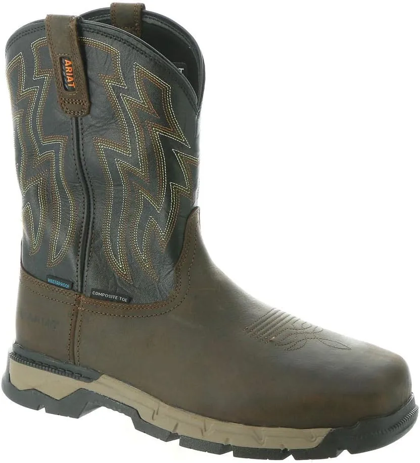 ARIAT Men's Rebar Flex Western Waterproof Work Boot