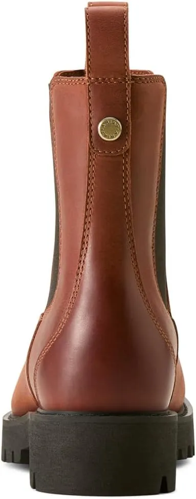 ARIAT Women's Wexford Lug Mid Waterproof Chelsea Boot