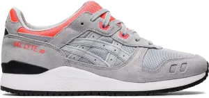 ASICS Men's Gel-Lyte III OG Shoes, 10, Piedmont Grey/Piedmont Grey/Pink