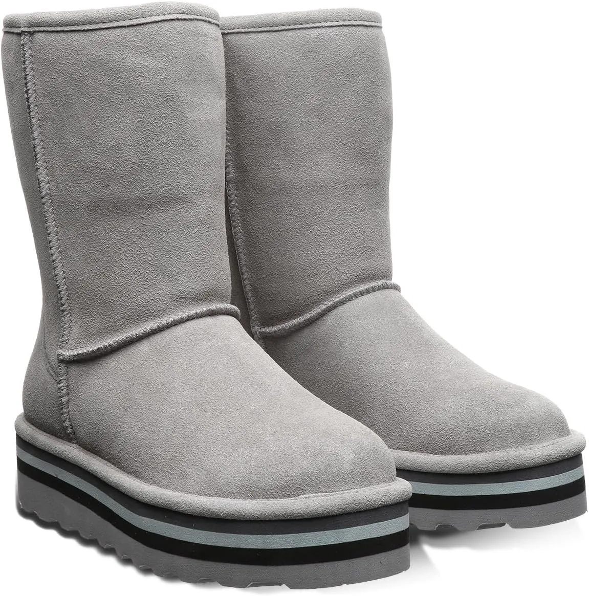 BEARPAW Womens Retro Elle Sheepskin Waterproof Winter Boots