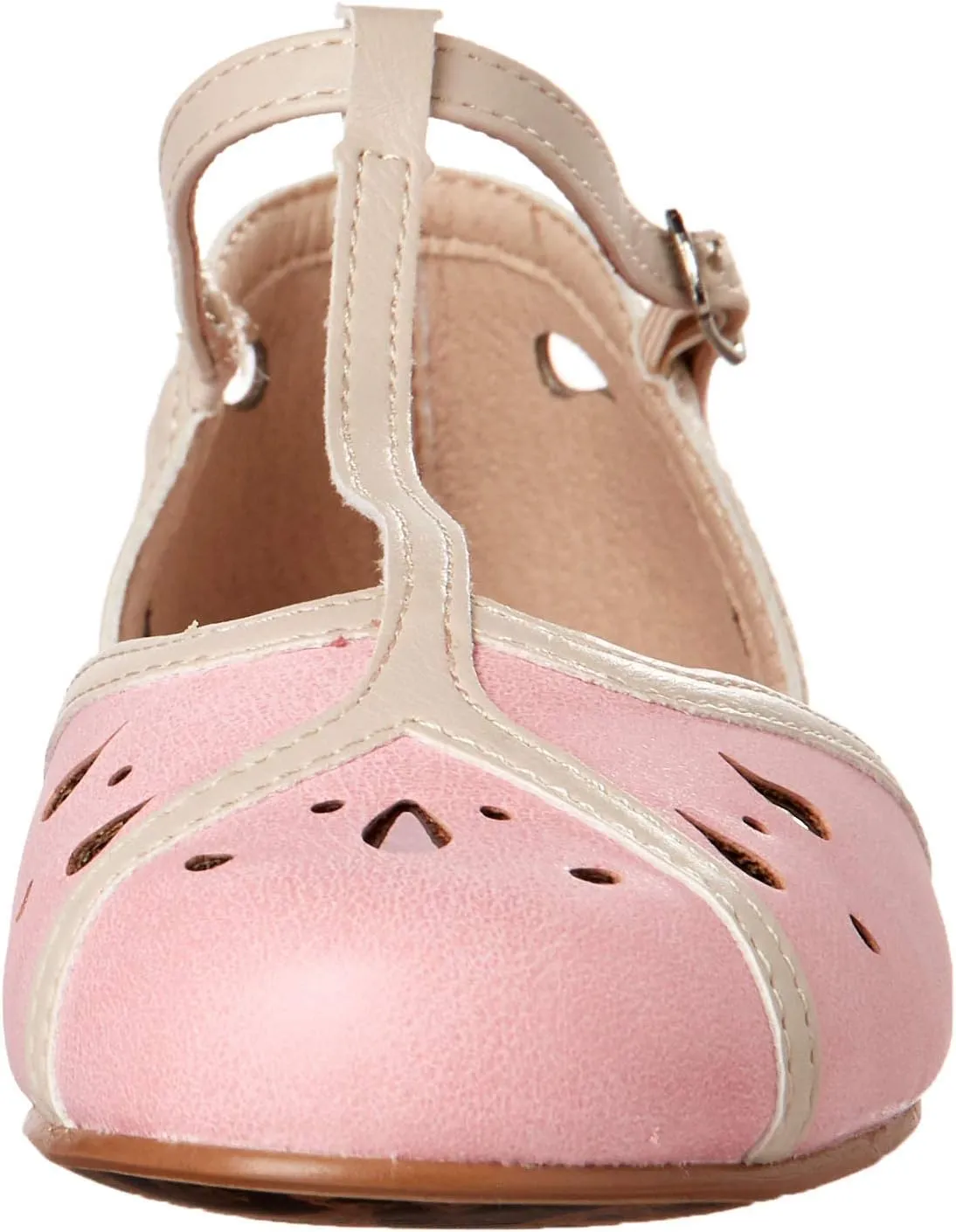 Bettie Page Women's Pinup, Retro, Vintage Mary Jane Flat