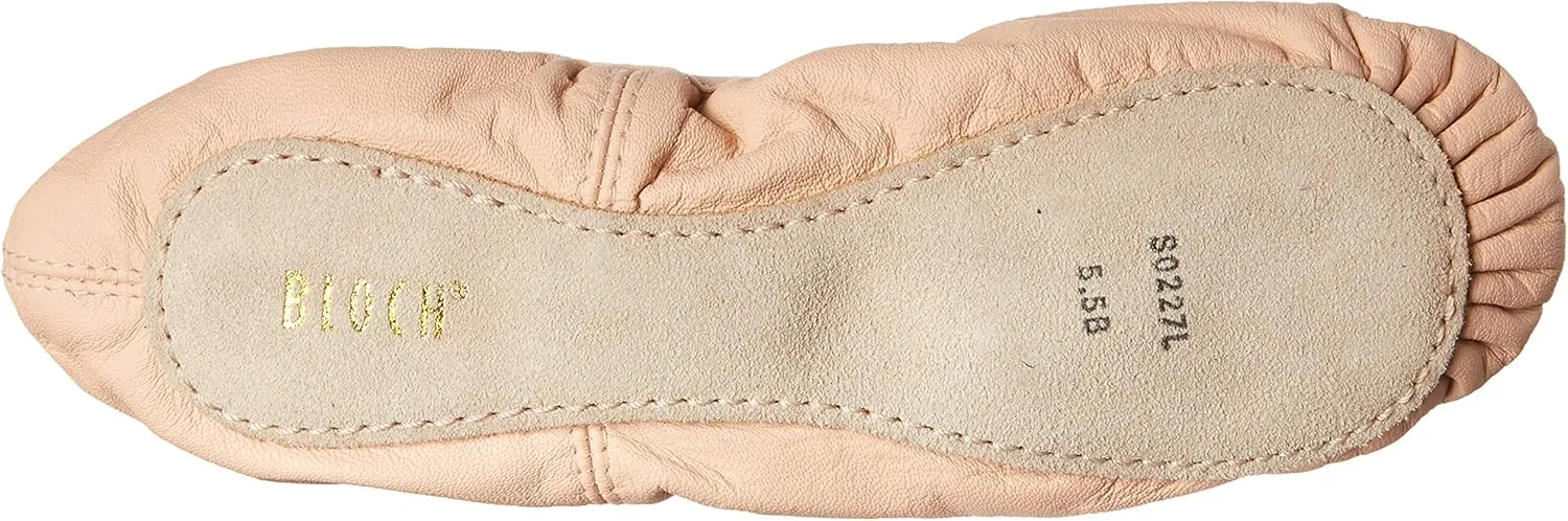 Bloch Dance Kids Belle Full Sole Leather Ballet Slipper / Shoe