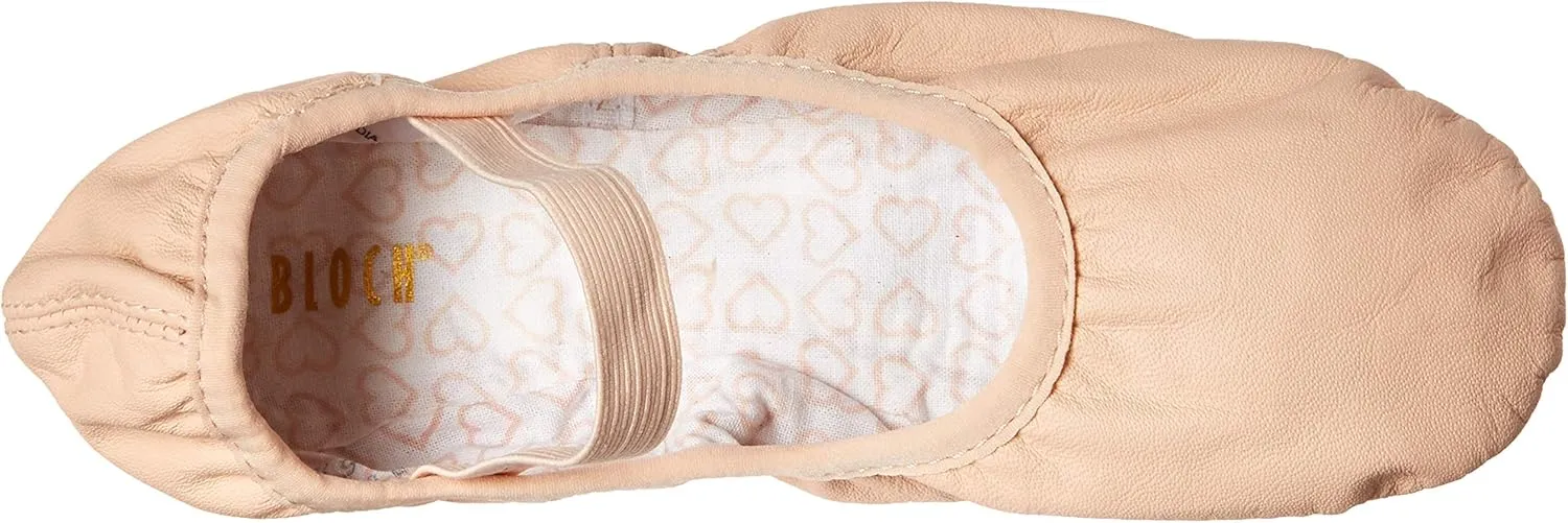 Bloch Dance Kids Belle Full Sole Leather Ballet Slipper / Shoe