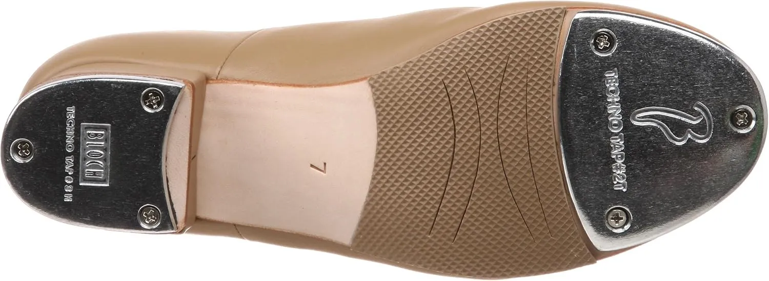Bloch Women's Dance Jazz Full-Sole Leather Tap Shoe