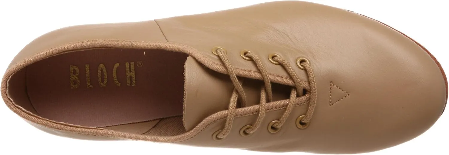 Bloch Women's Dance Jazz Full-Sole Leather Tap Shoe