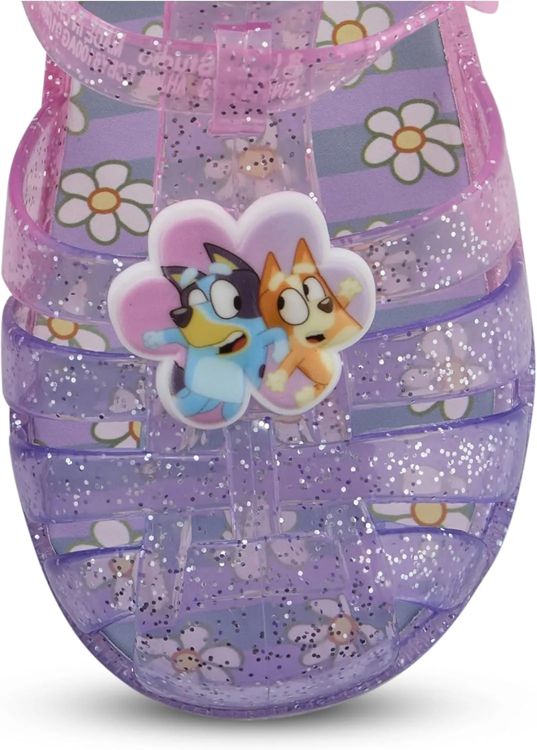 Bluey & Bingo Girls Jelly Sandal - Jelly Sandals For Girls Featuring, Bandit, Chilli & Bingo Shoes