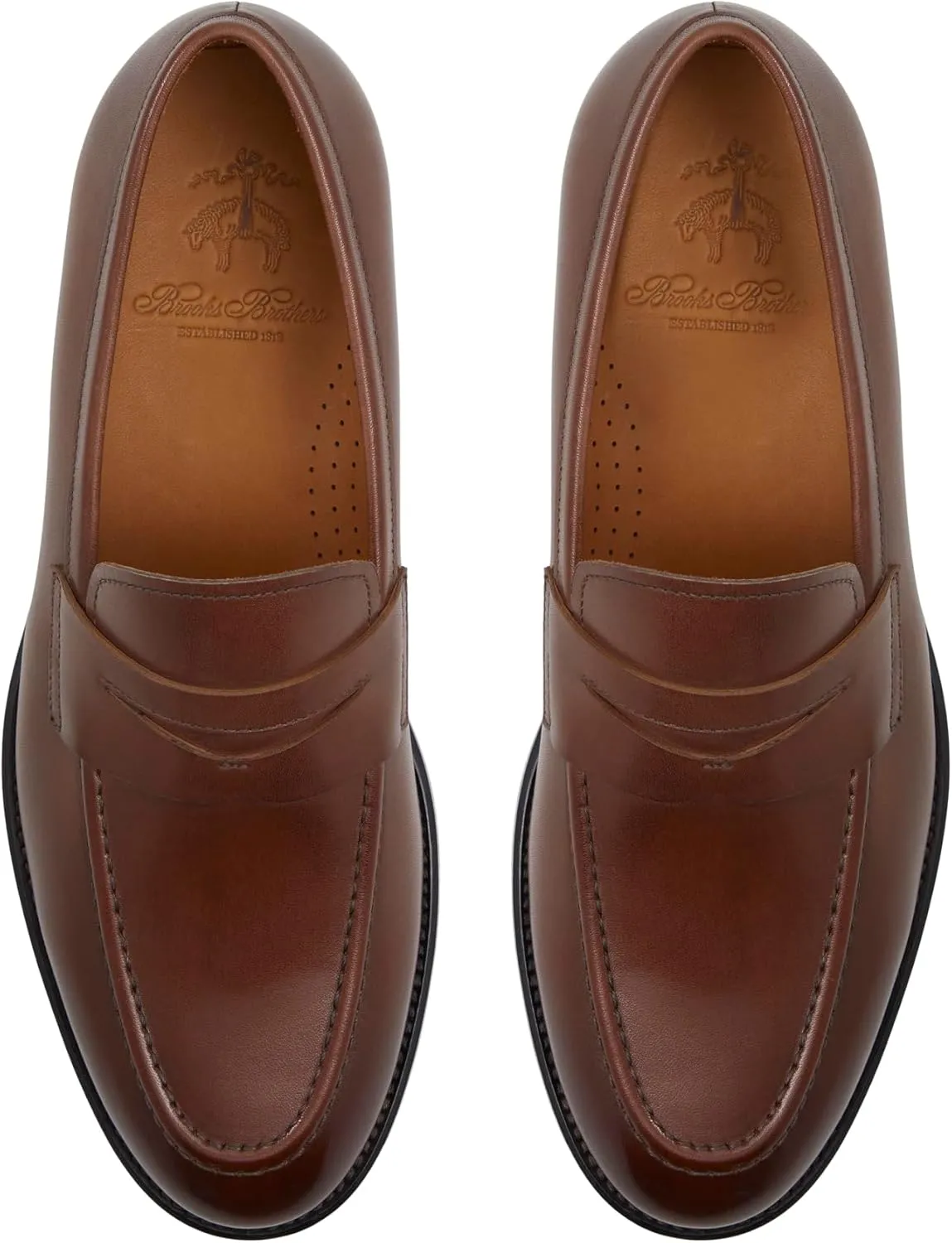Brooks Brothers Men's Greenwich Penny Loafer