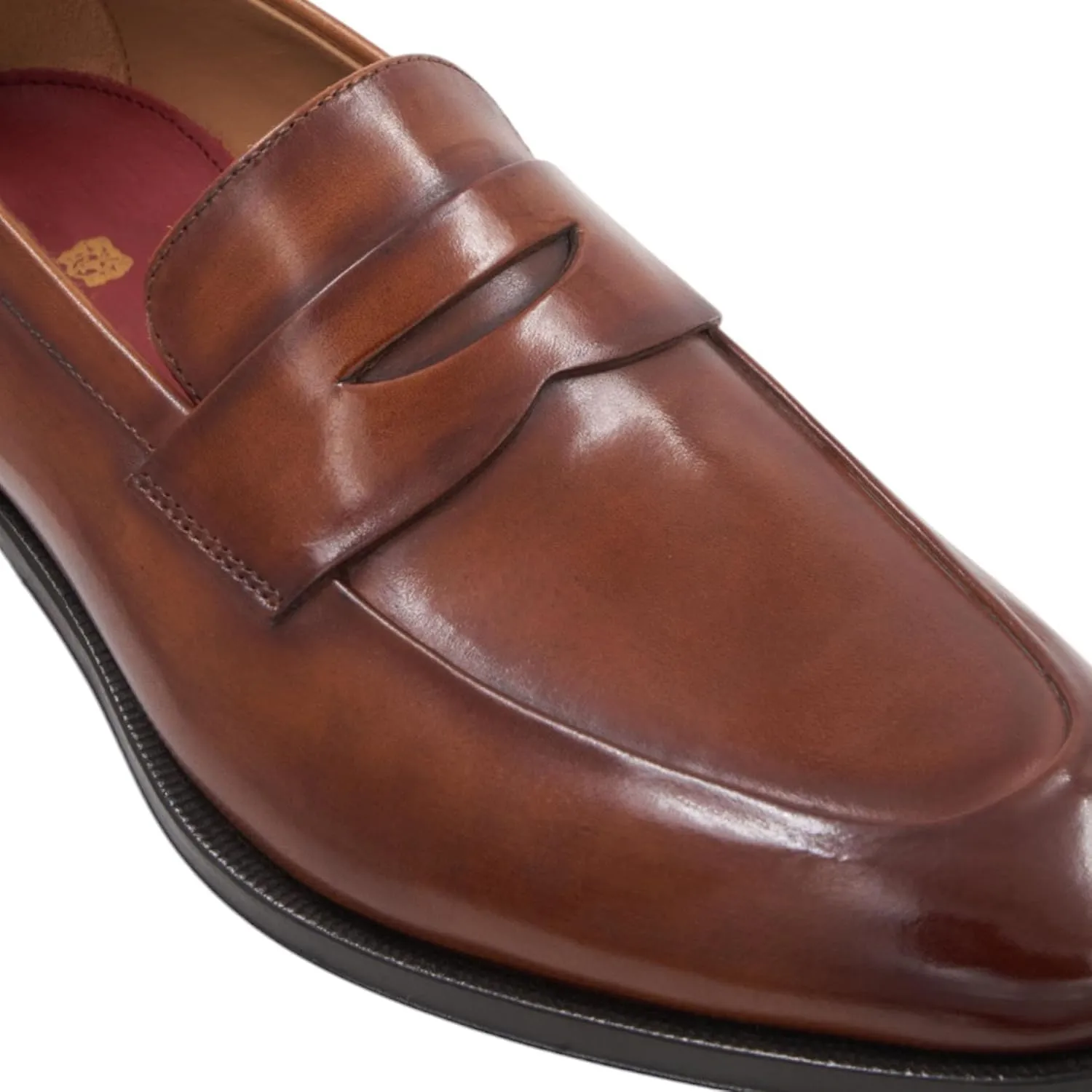 Bruno Magli Men's Maioco Napa Penny Italian Leather Shoes