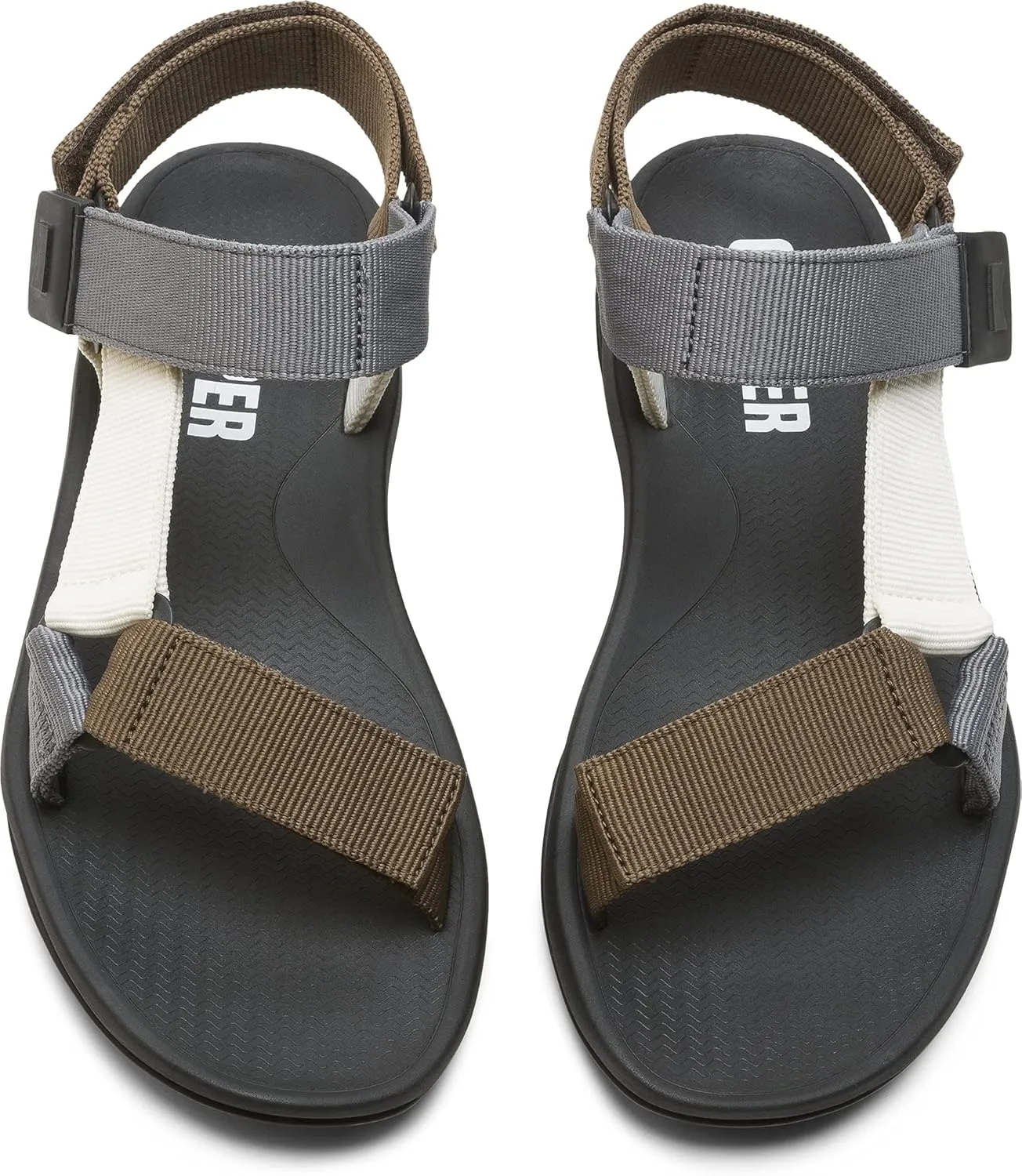 Camper Men's T-Strap Sandal Flat