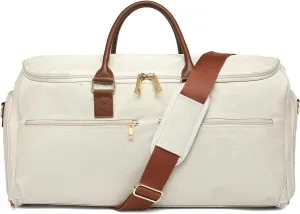 Carry On Garment Bag for Travel, Convertible Travel Garment Bag for Men Women, 2 in 1 Hanging Suitcase Suit Business Travel Bag
