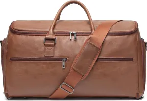 Carry On Garment Bag for Travel, Convertible Travel Garment Bag for Men Women, 2 in 1 Hanging Suitcase Suit Business Travel Bag