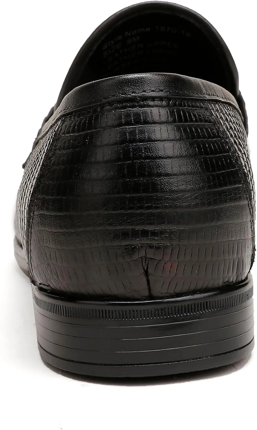 Casual Dress Shoes for Men, Premium Formal Buckle Dress Loafers Business Slip-on Penny Loafer for Mens