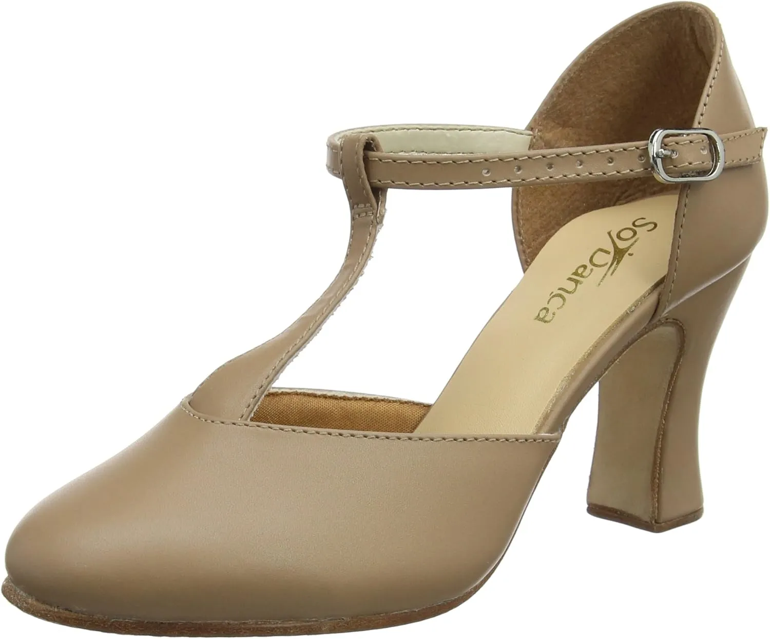 CH98 3'' Heel Smooth Leather Character Shoe