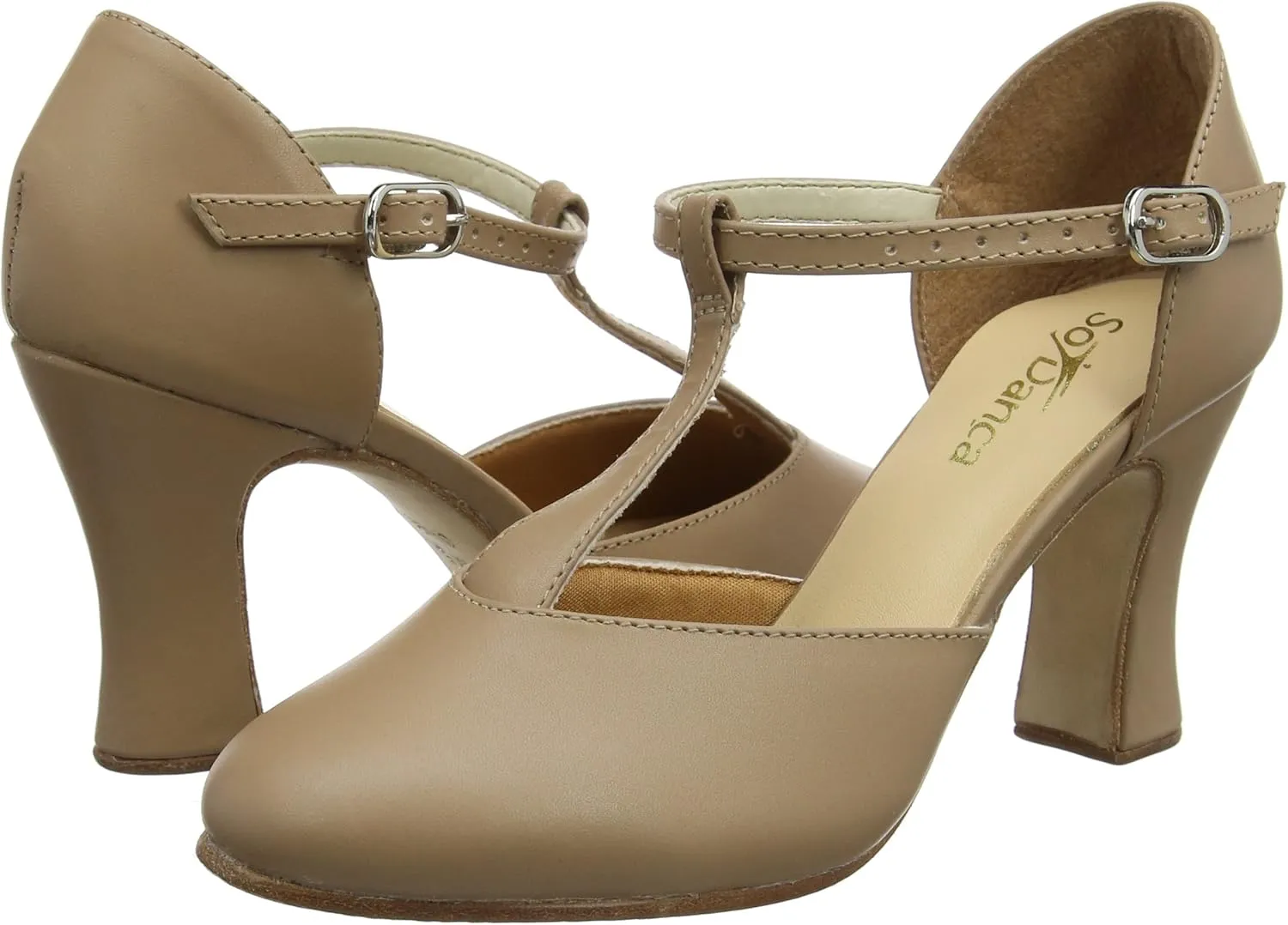 CH98 3'' Heel Smooth Leather Character Shoe