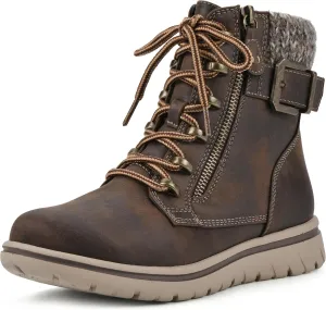 CLIFFS BY WHITE MOUNTAIN Women's Hearten Cushioned City Hiker Ankle Bootie
