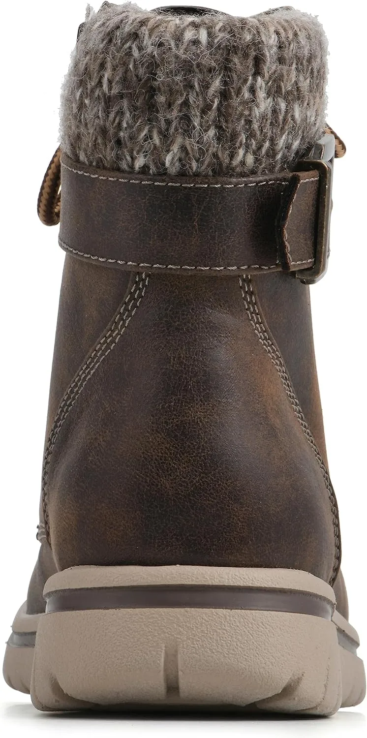CLIFFS BY WHITE MOUNTAIN Women's Hearten Cushioned City Hiker Ankle Bootie