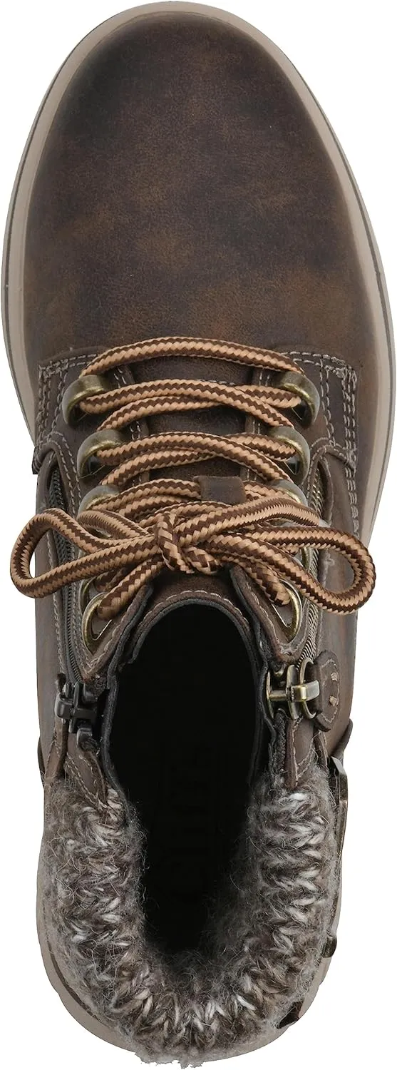 CLIFFS BY WHITE MOUNTAIN Women's Hearten Cushioned City Hiker Ankle Bootie