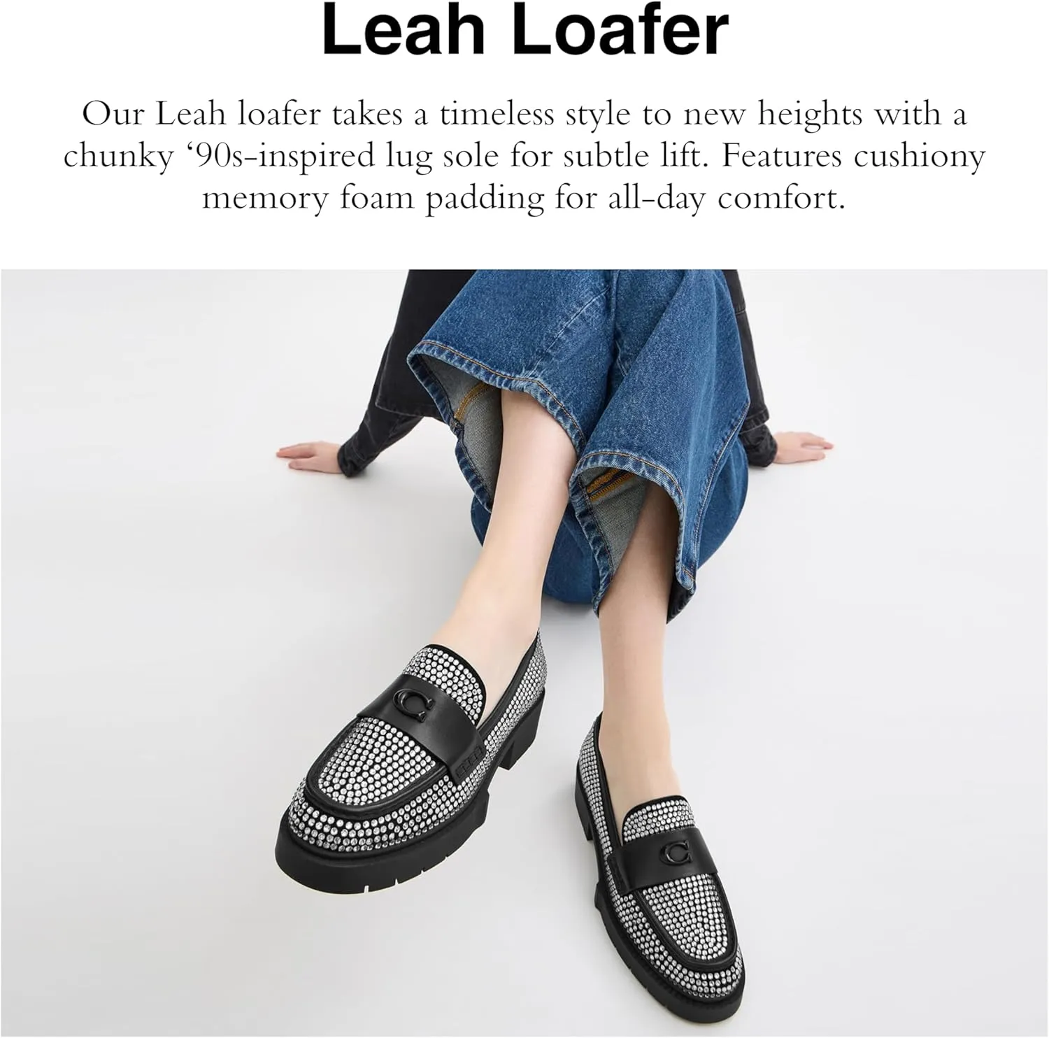 Coach Women's Leah Platform Loafer