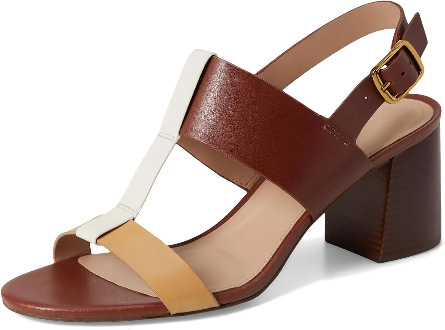 Cole Haan Women's Josie T-Strap Sandals Flat