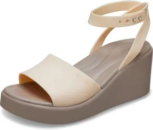 Crocs Women's Brooklyn Ankle Strap Wedges Sandal