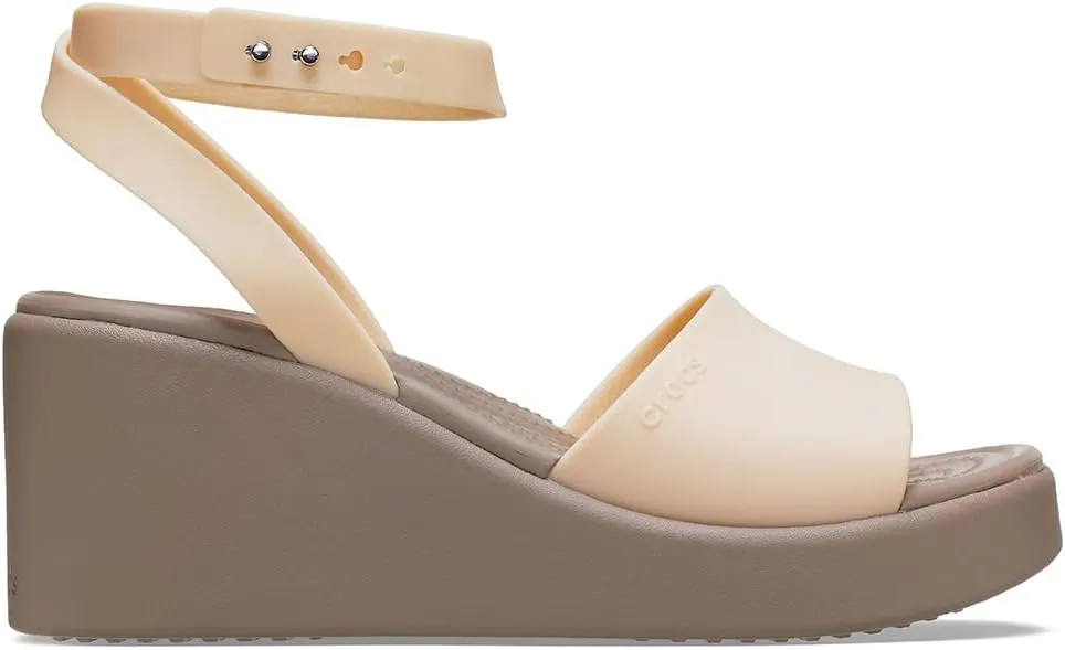 Crocs Women's Brooklyn Ankle Strap Wedges Sandal