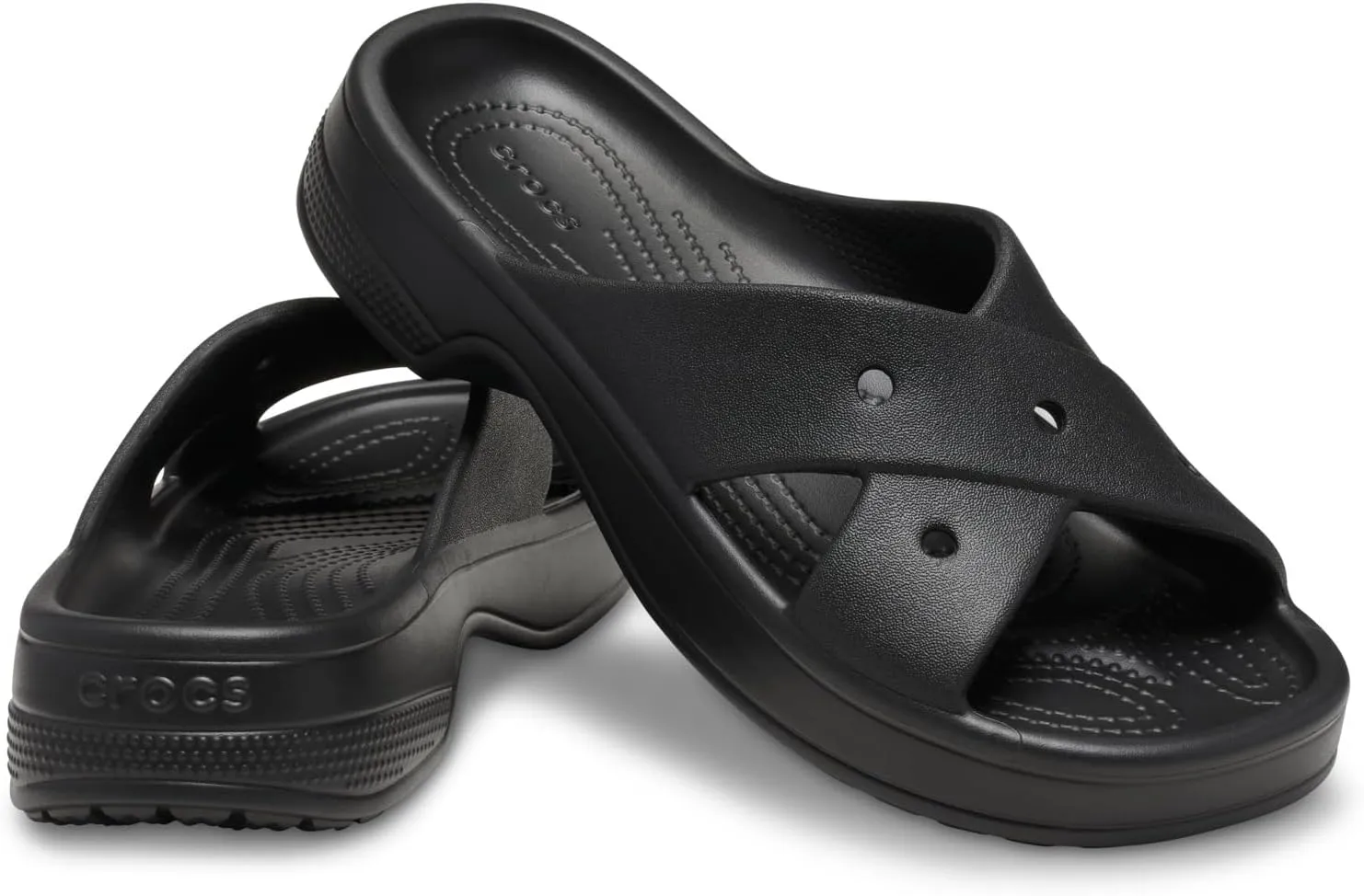 Crocs Women's Cross Strap Sandals