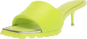 DKNY Women's Essential CAI-Mid, Open Toe Fashion Pump Heel Sandal Heeled