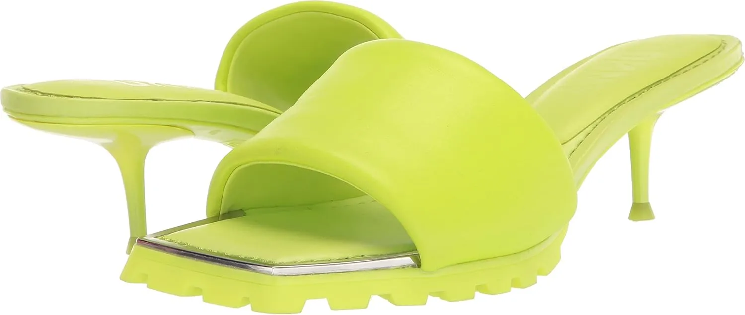 DKNY Women's Essential CAI-Mid, Open Toe Fashion Pump Heel Sandal Heeled