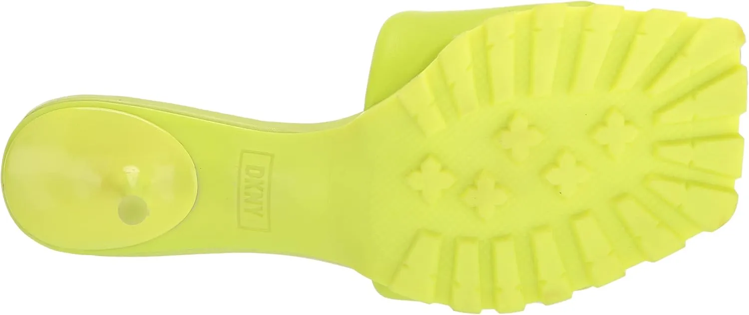 DKNY Women's Essential CAI-Mid, Open Toe Fashion Pump Heel Sandal Heeled