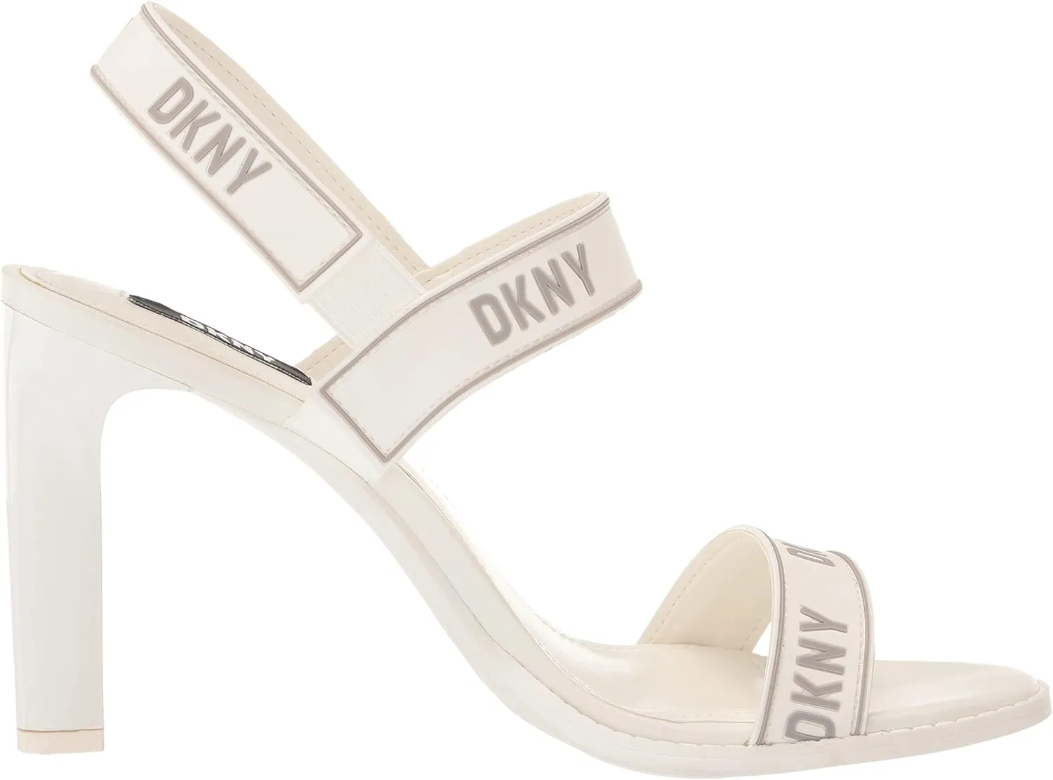 DKNY Women's Logo Slingback Open Toe Heel Heeled Sandal