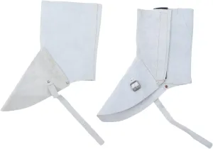 DOITOOL Welding Leg Cover Flame Resistant Heatproof Adjustable Hook and Loop for Welding Foot Protection