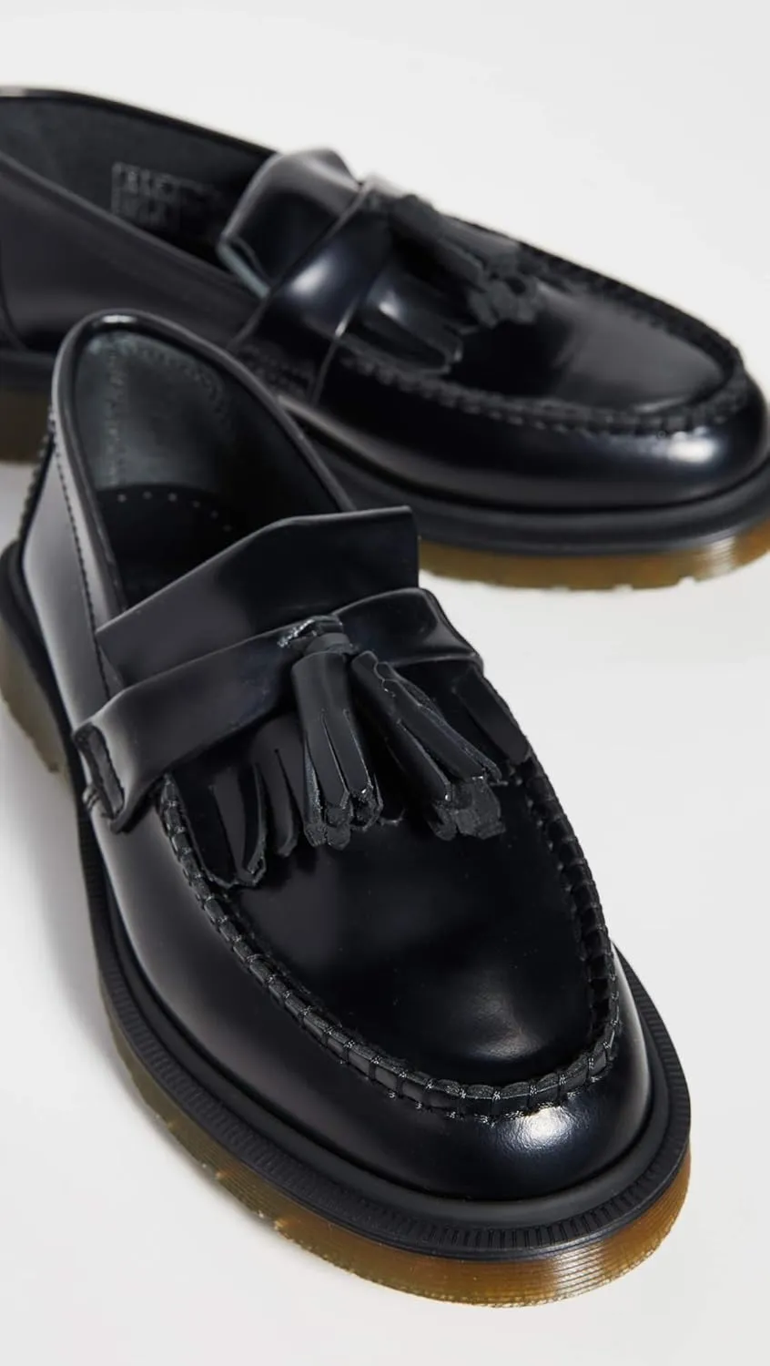 Dr. Martens Unisex Adrian Smooth Leather Tassel Loafers