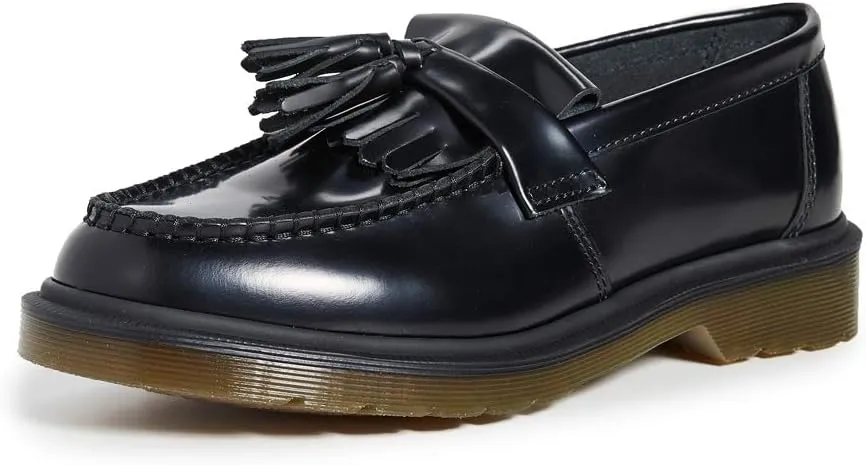 Dr. Martens Unisex Adrian Smooth Leather Tassel Loafers
