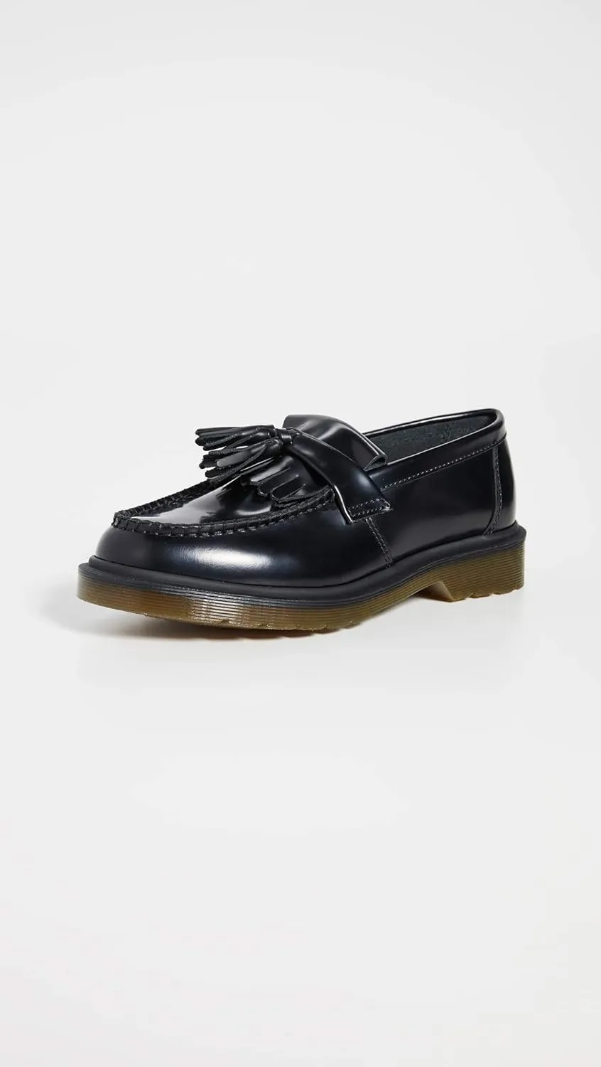 Dr. Martens Unisex Adrian Smooth Leather Tassel Loafers
