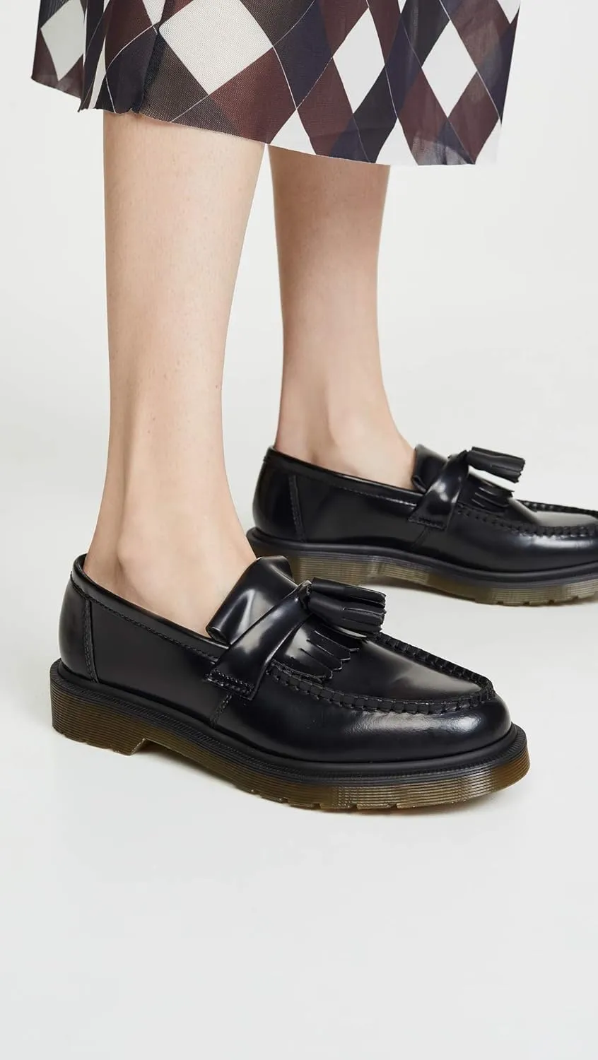Dr. Martens Unisex Adrian Smooth Leather Tassel Loafers