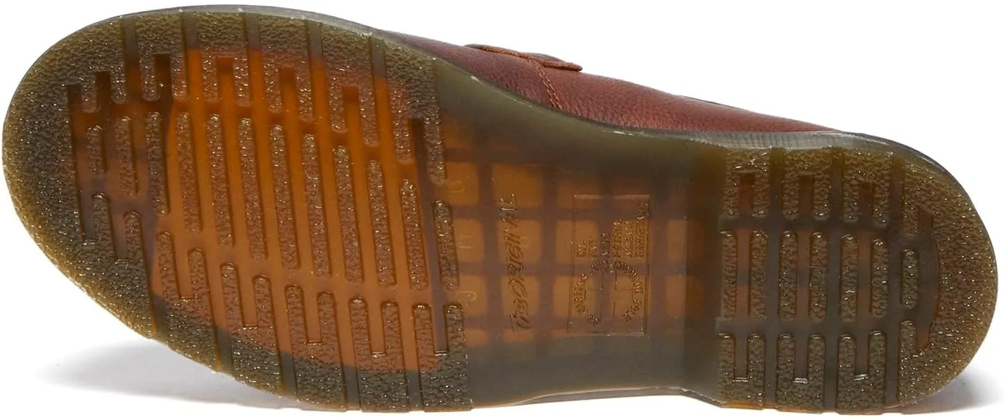 Dr. Martens Unisex-Adult Adrian Yellow Stitch Leather Loafers