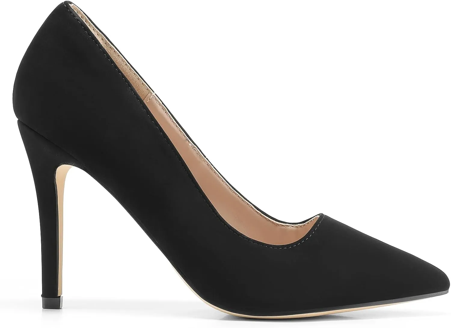 DREAM PAIRS Women's Closed Toe High Heels Dress Pointed Toe Wedding Pump Shoes