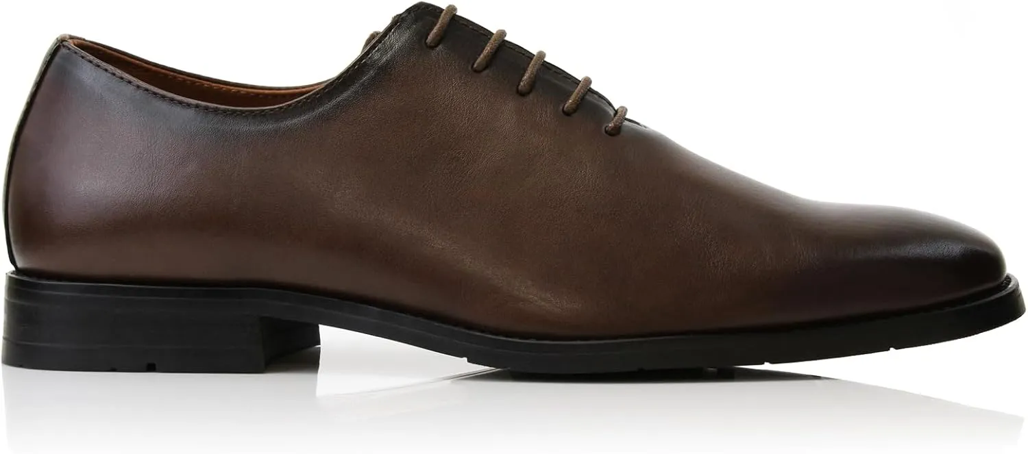 Ferro Aldo Classic Men's Classic Formal Oxford Round Toe Dress Shoes